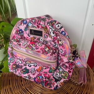 Tokidoki Pink Mini Backpack Purse